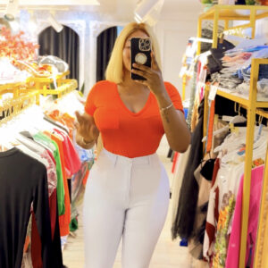 V-NECK SHORTSLEEVE BODYTOP