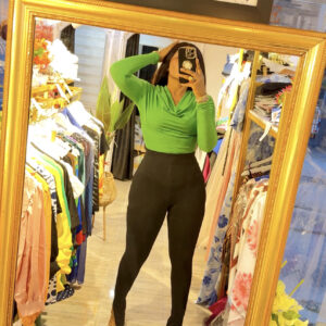 SLITTED HIGHWAIST JEGGINGS