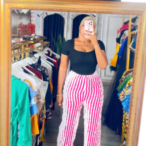 LAYAL PINK STYLISH PANT TROUSER