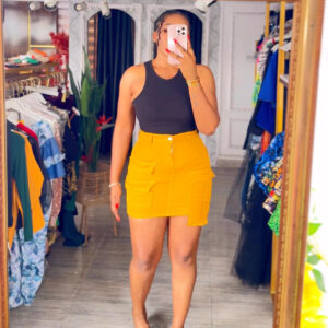 MONTREAL JEAN SKIRT