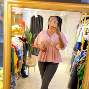BEDFORD PEPLUM TOP