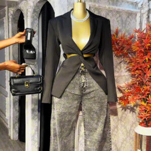 MIYA CUT-OUT BLAZER