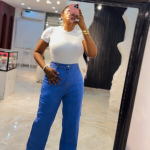 BLUE BOYFRIEND JEAN TROUSER 203