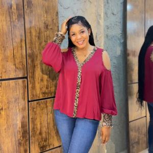 MIMI COLDSHOULDER SHIRT
