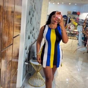 CANDY FRINGE STYLISH DRESS