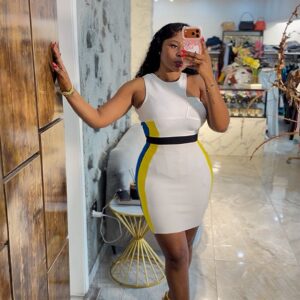 DIARY HAUTE BANDAGE GOWN