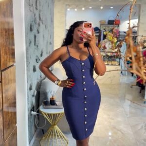 ECLAIRS CHIC BANDAGE GOWN