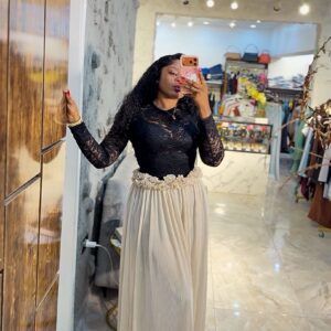 VALENTINE IN LUXE MAXI DRESS