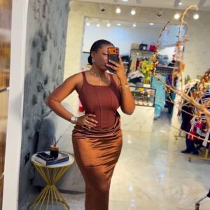 VEE IS ELEGANT LONG DRESS