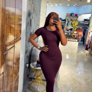 MACY RIBBED BODYCON DRESS