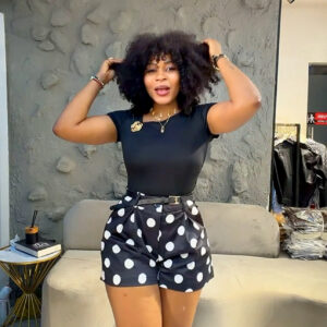 VIENNA STYLISH POLKA DOT SHORT