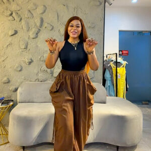LUXURY SIDE ROPE BUBU TROUSER