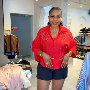 ECHO RHINESTONE SHIRT